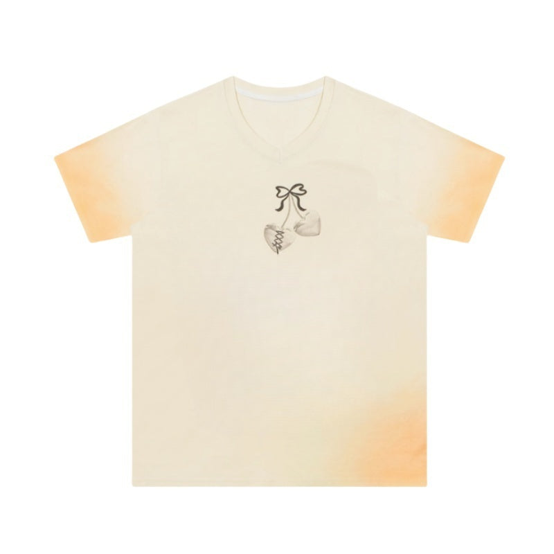 Gradient Ombre Casual T-Shirt